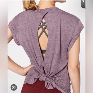 COPY Listing Lululemon box it out Tee Women’s Medium plum color
